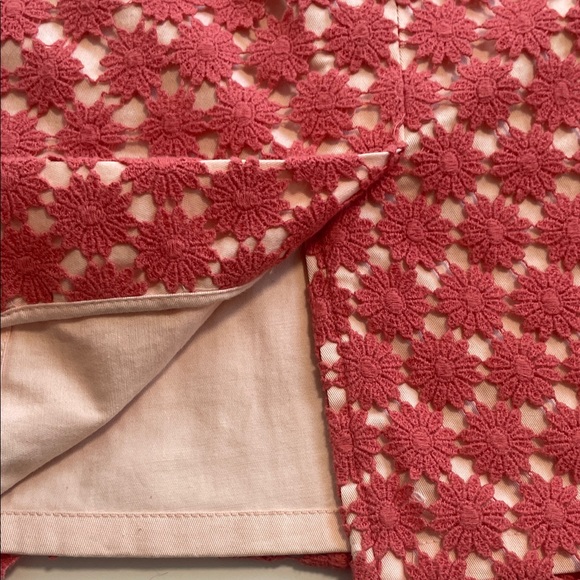 Floral Lace Pink Skirt - Picture 4 of 10